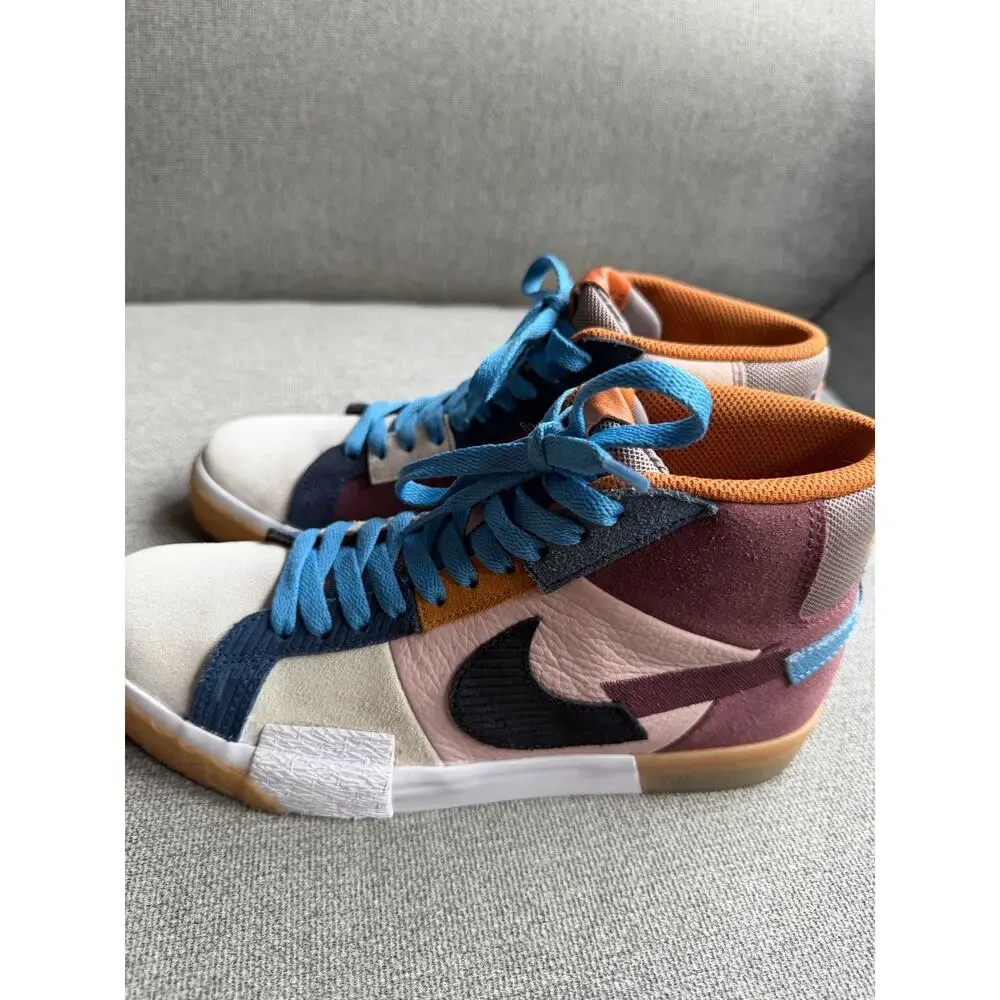 Nike Zoom Blazer Mid Premium SB 'Mosaic Pack Dark Wine Unisex 7